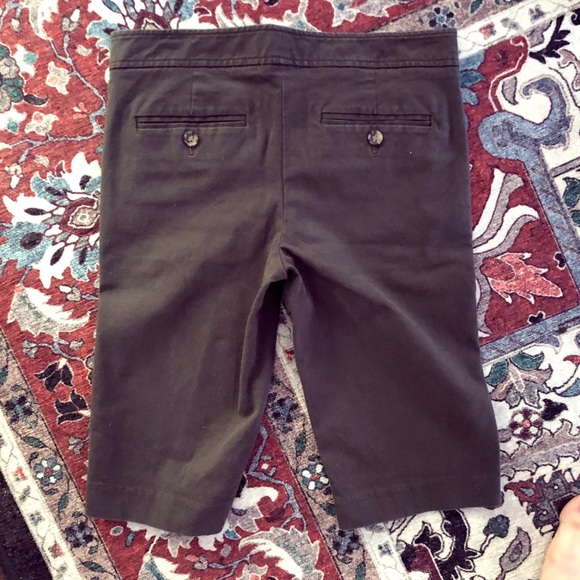 THEORY | brown cropped khakis - Picture 3 of 3